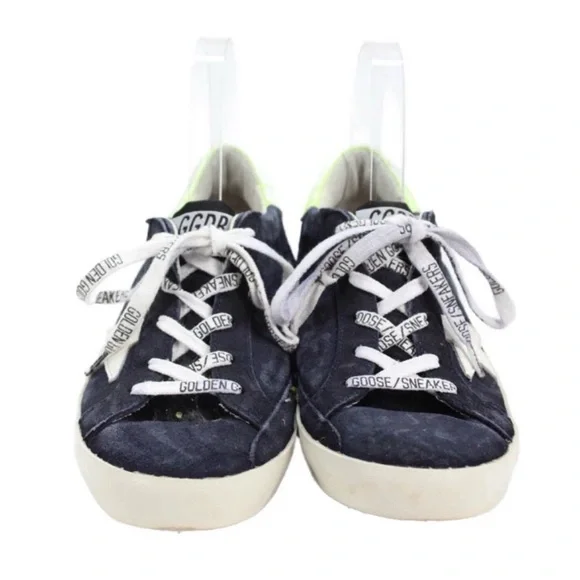 Golden Goose Womens Suede Low Top
Leather Trim Sneakers
Blue Size 8 - Picture 1 of 1